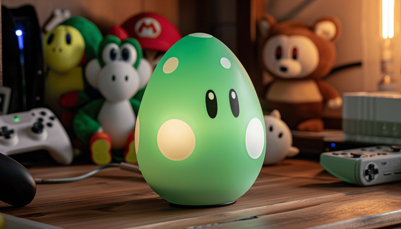 De l'inspiration à la réalisation : découvrir la lampe œuf inspirée de Yoshi
